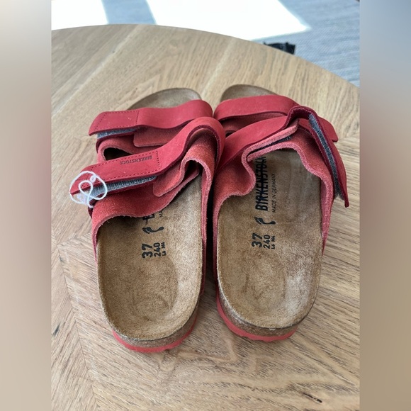 BIRKENSTOCK Uji Nubuck-Suede Leather - Sienna Red - Picture 8 of 10